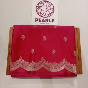 Banarasi Silk Cut Border Saree