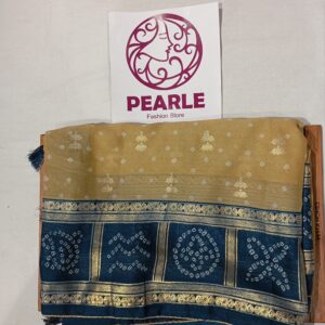 Bandhani Georget Saree