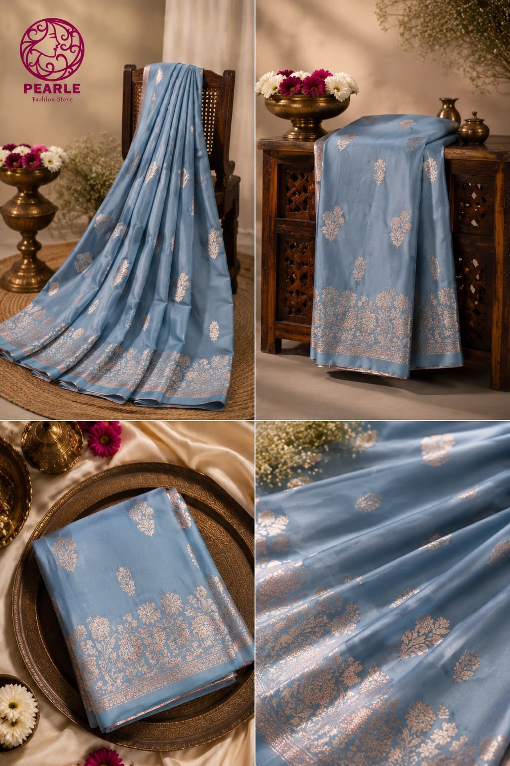 Banarasi Silk Saree - Image 3
