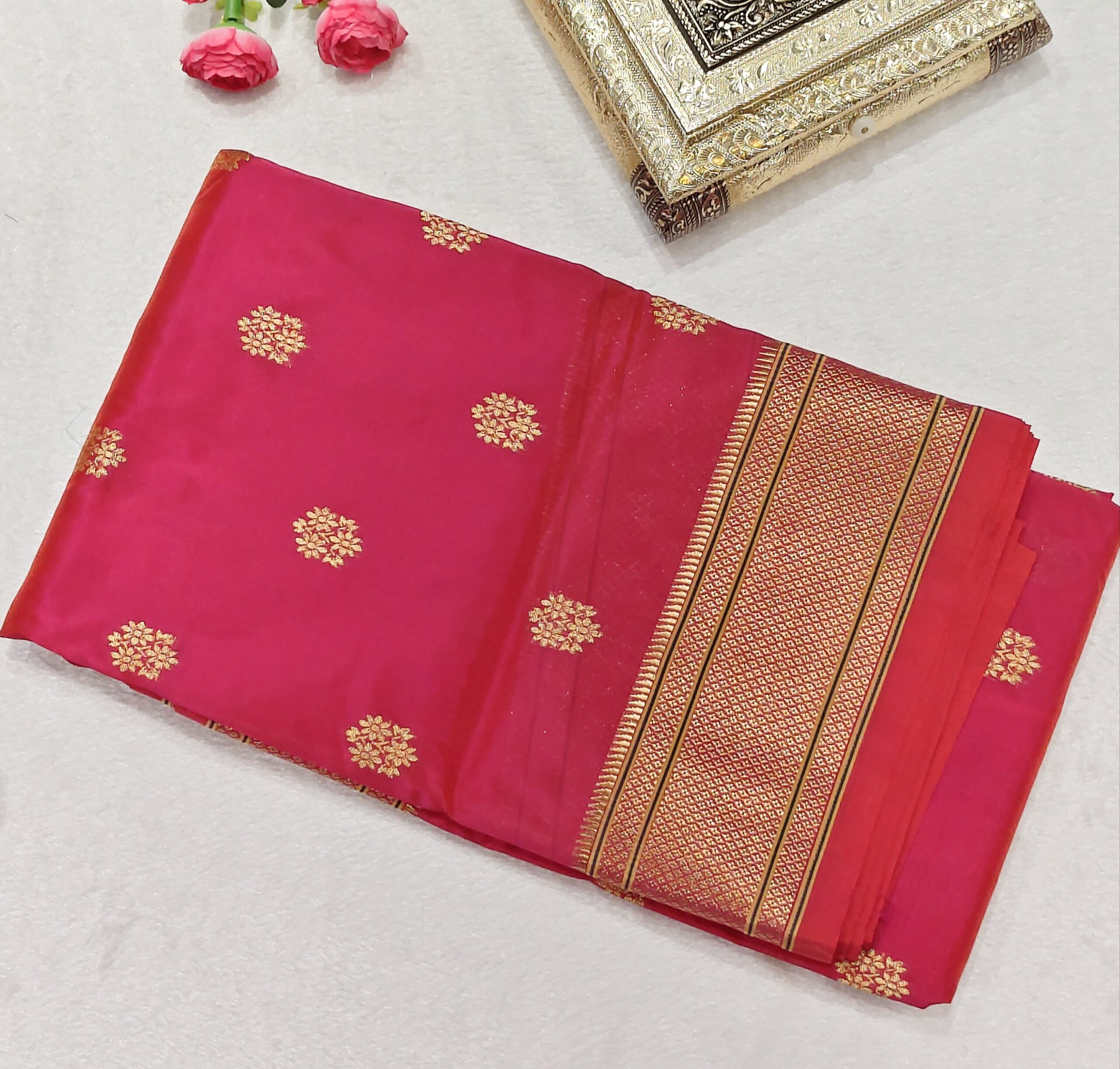 Powerloom Paithani Saree - Image 2