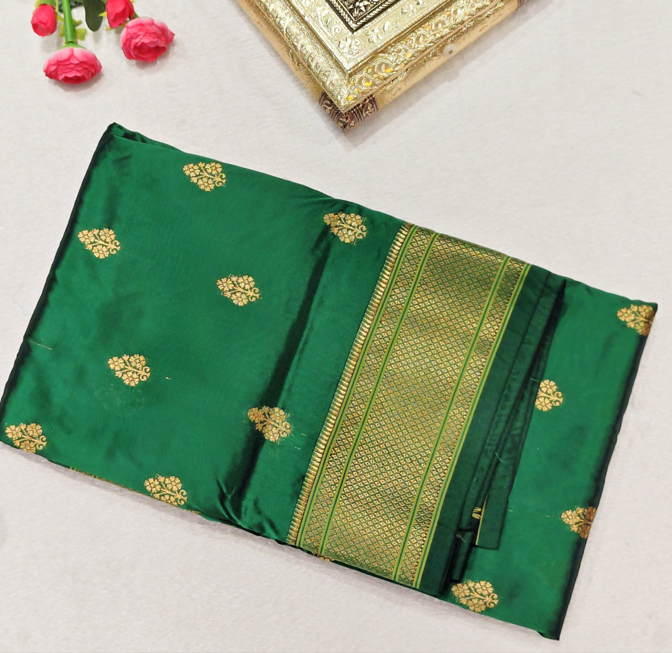 Powerloom Paithani Saree - Image 3