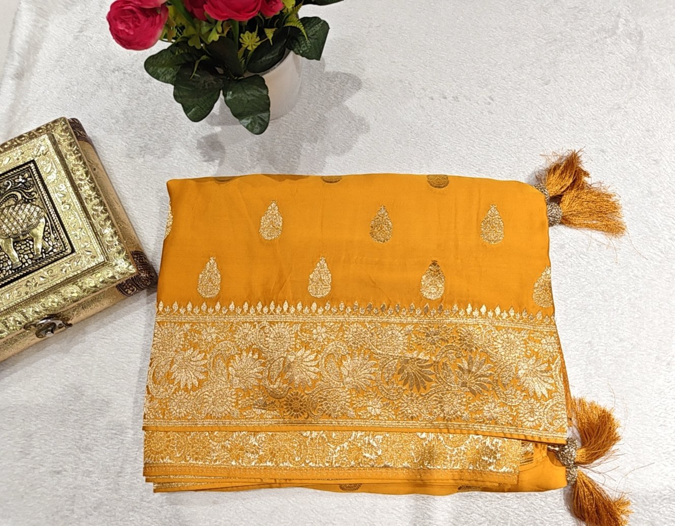 Satin Silk Saree