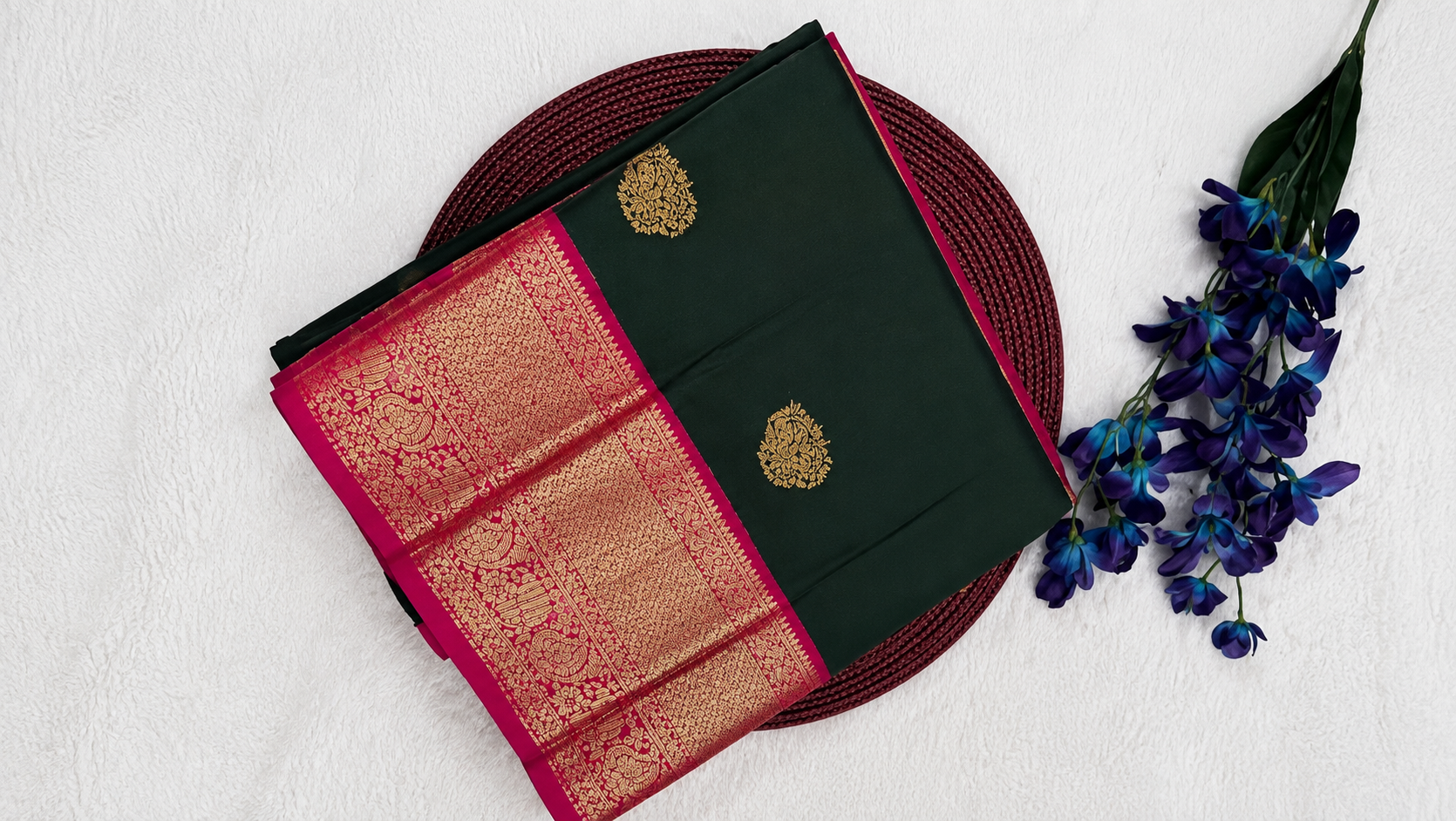 Soft Silk Saree - Image 3