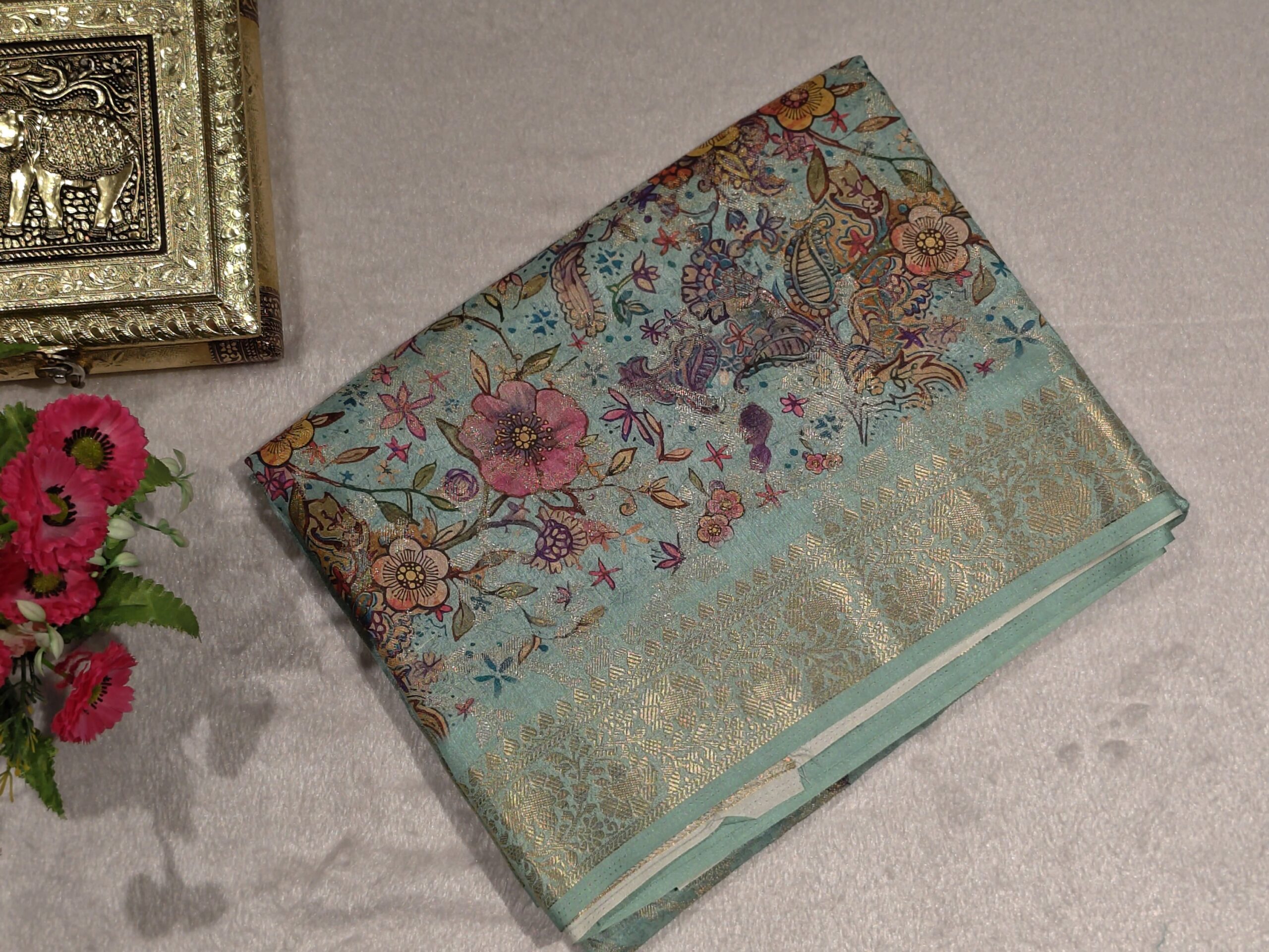 Digital Print Saree - Image 3