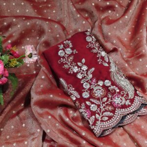 Saree with Designer Blouse