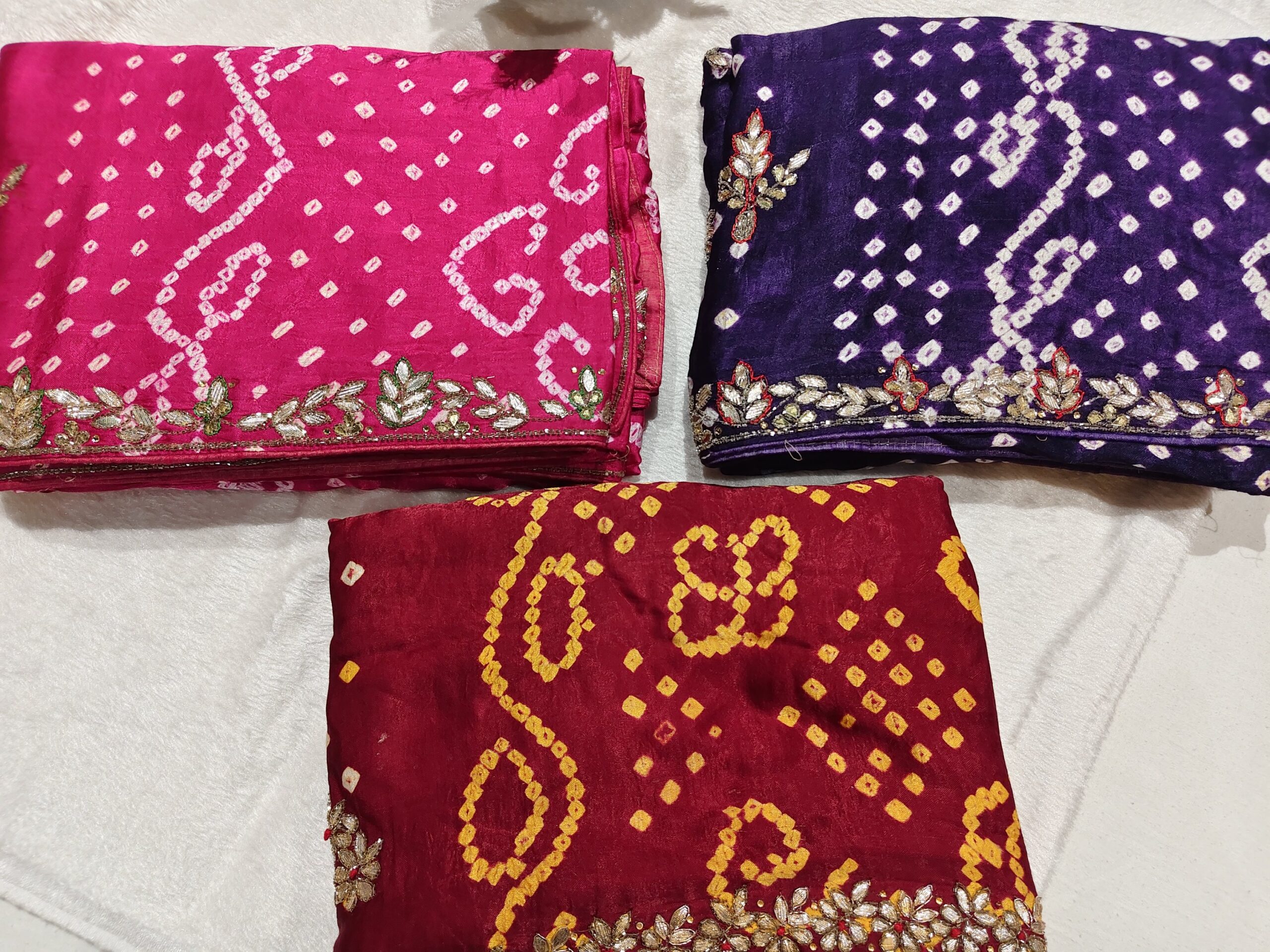 Pure Gajji Silk Saree
