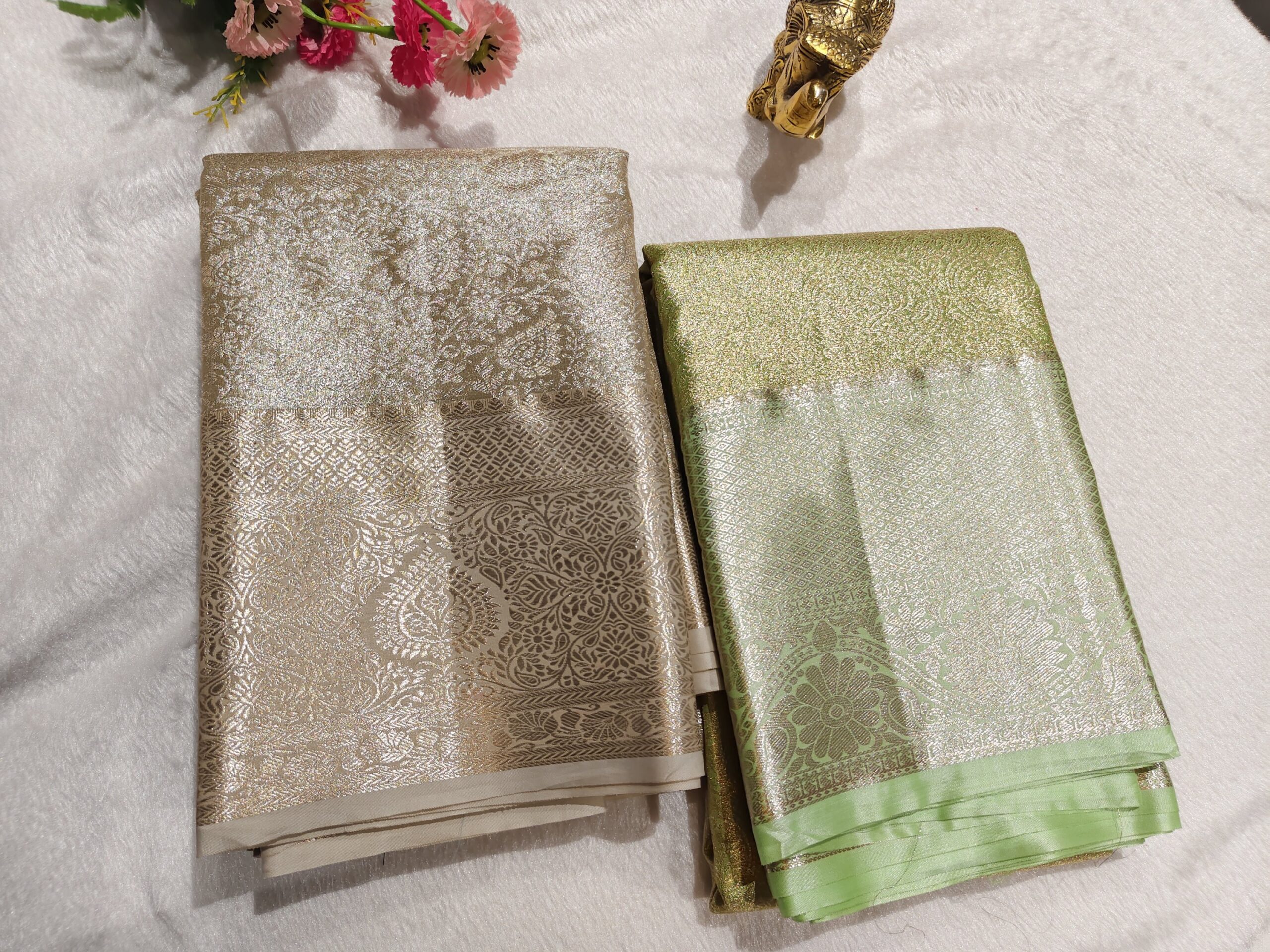 Kanjivaram Tissue Silk Saree