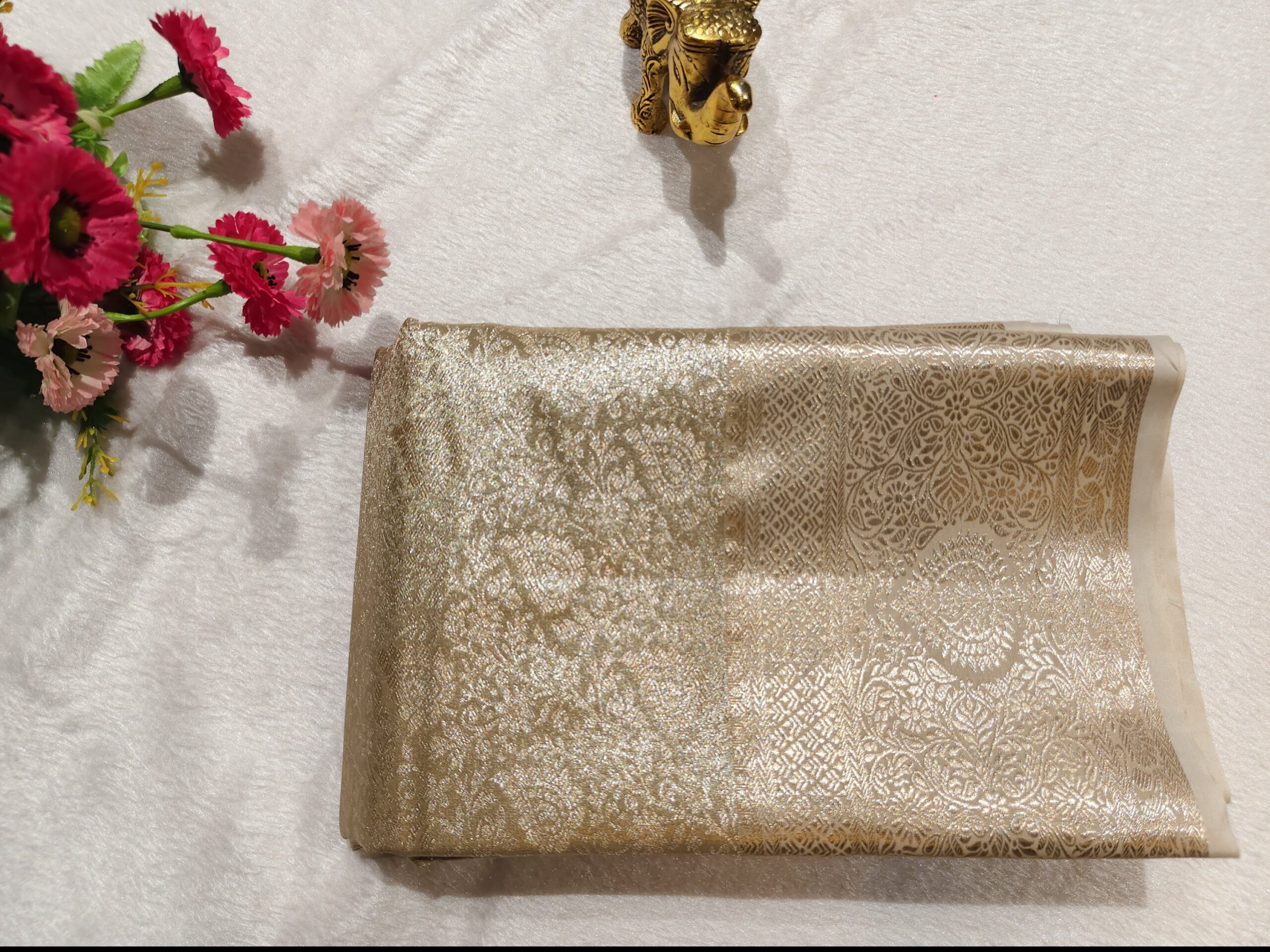 Kanjivaram Tissue Silk Saree - Image 3