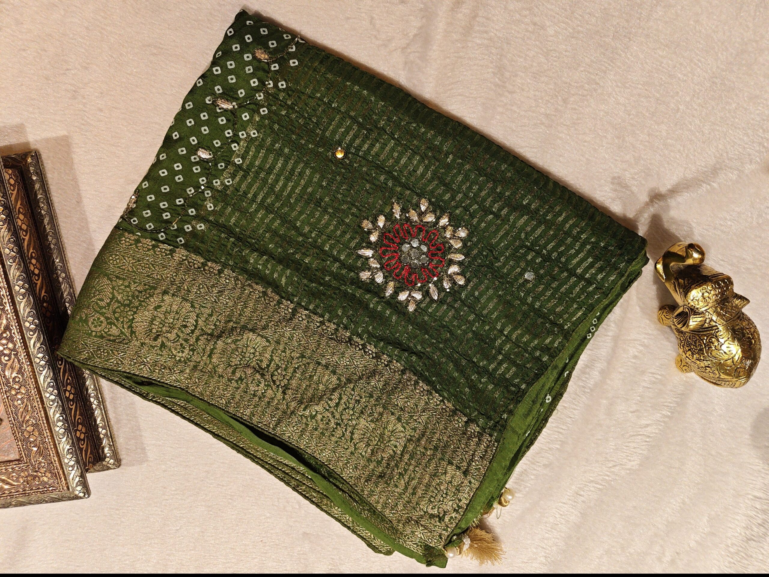 Dola Silk Saree - Image 2