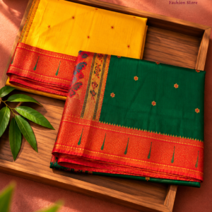 ✨ Munia Paithani – Tradition Woven in Elegance ✨