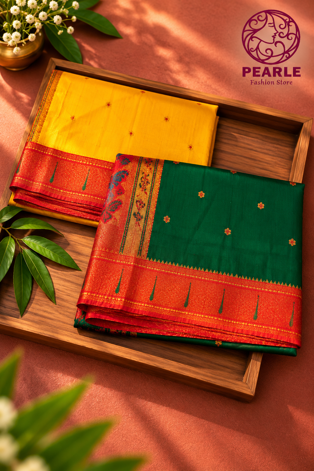 ✨ Munia Paithani – Tradition Woven in Elegance ✨