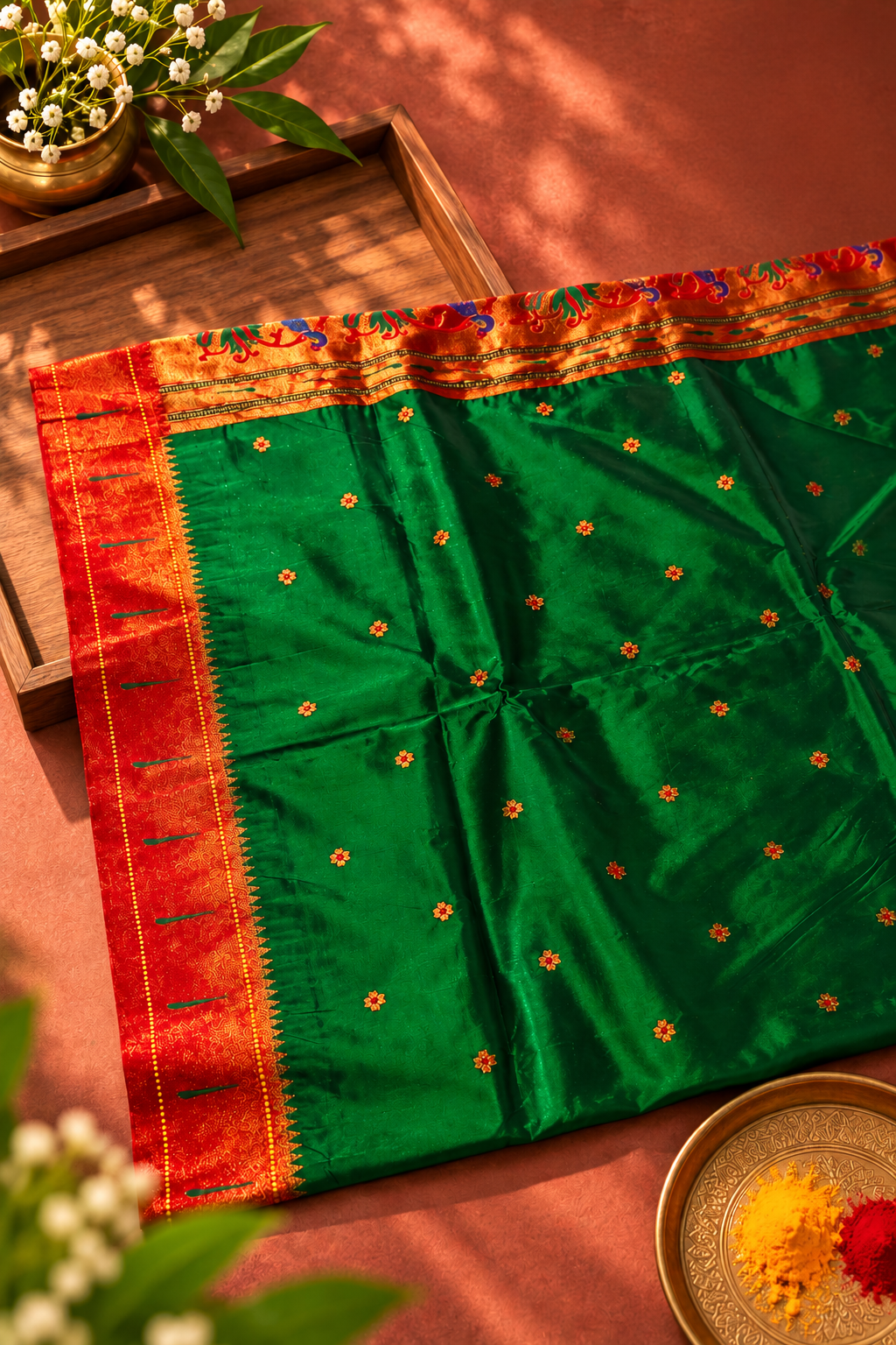 ✨ Munia Paithani – Tradition Woven in Elegance ✨ - Image 4