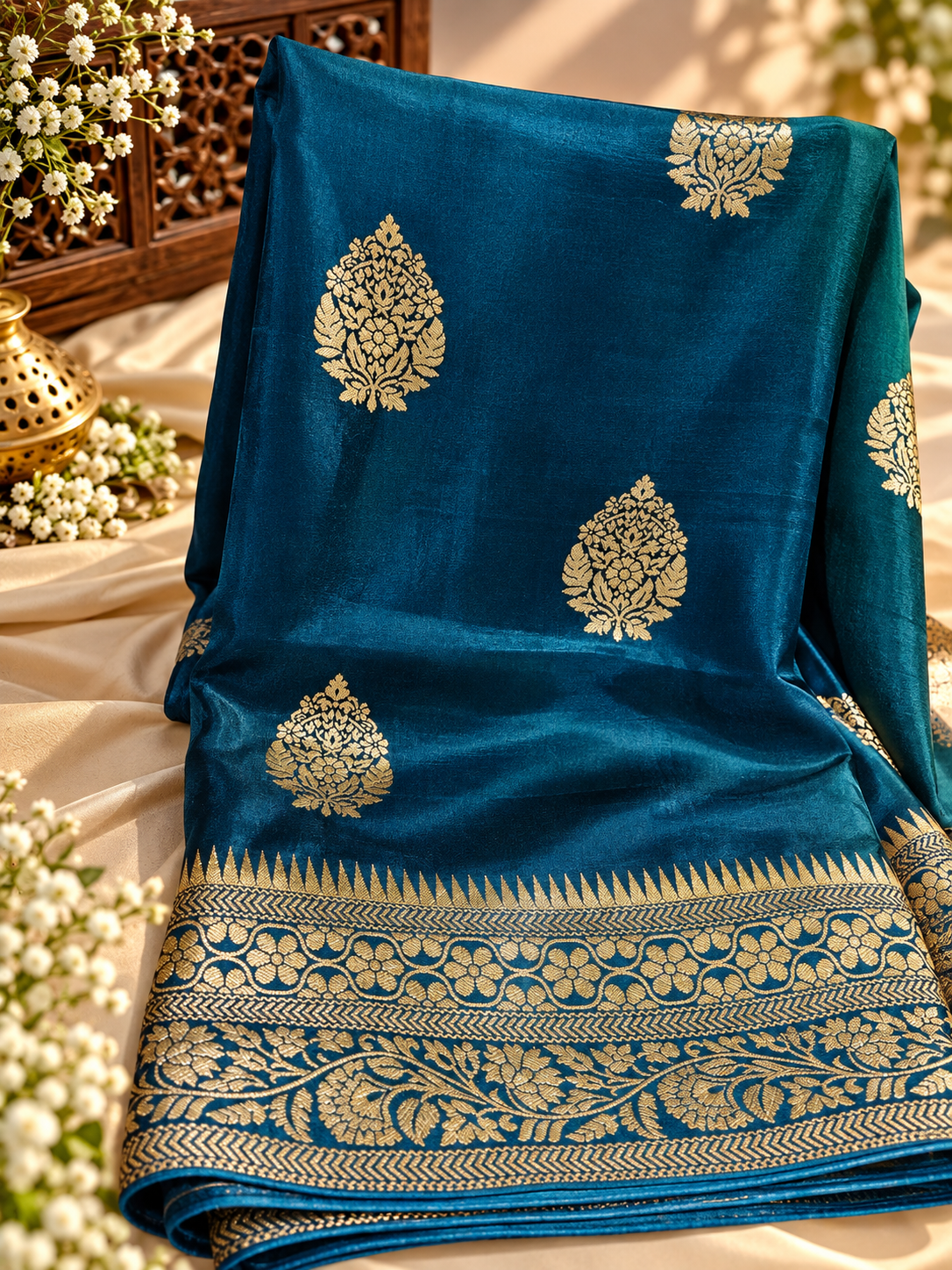 Elegant Dola Silk Saree - Image 3