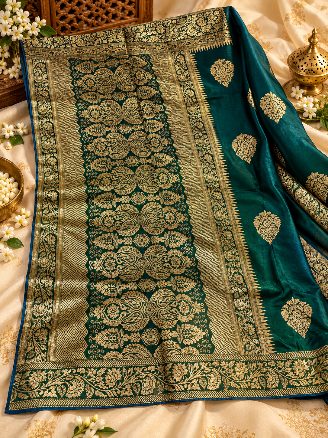 Elegant Dola Silk Saree - Image 2