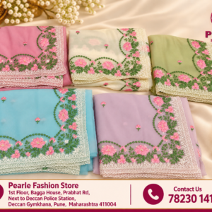 Soft Organza Designer Saree
Elevate