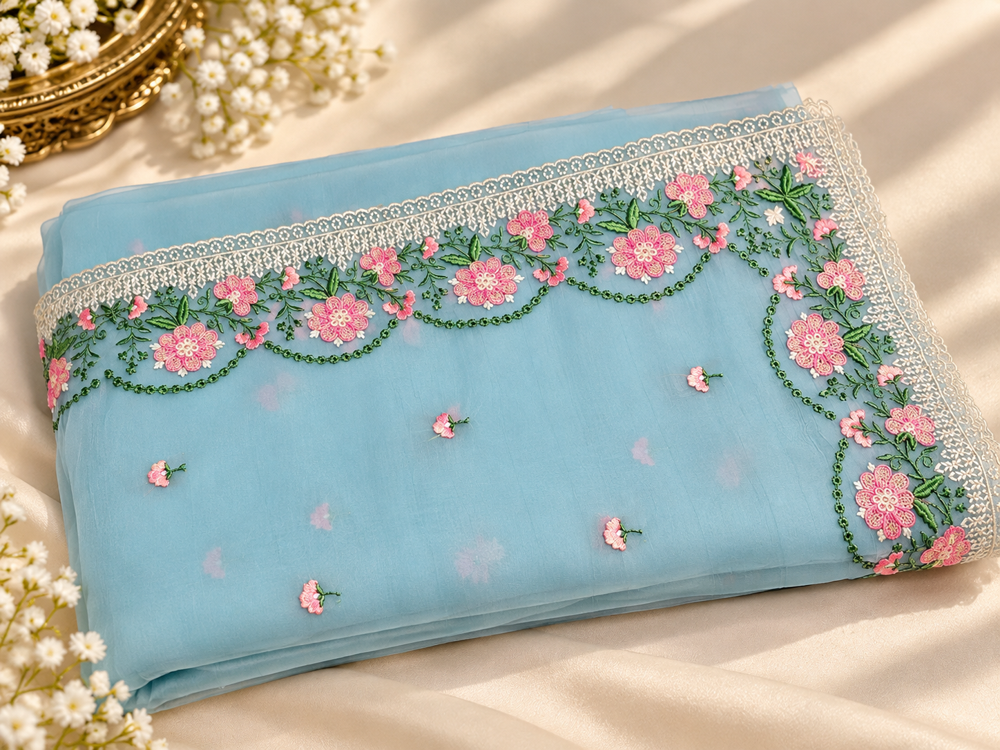 Soft Organza Designer Saree
Elevate - Image 3