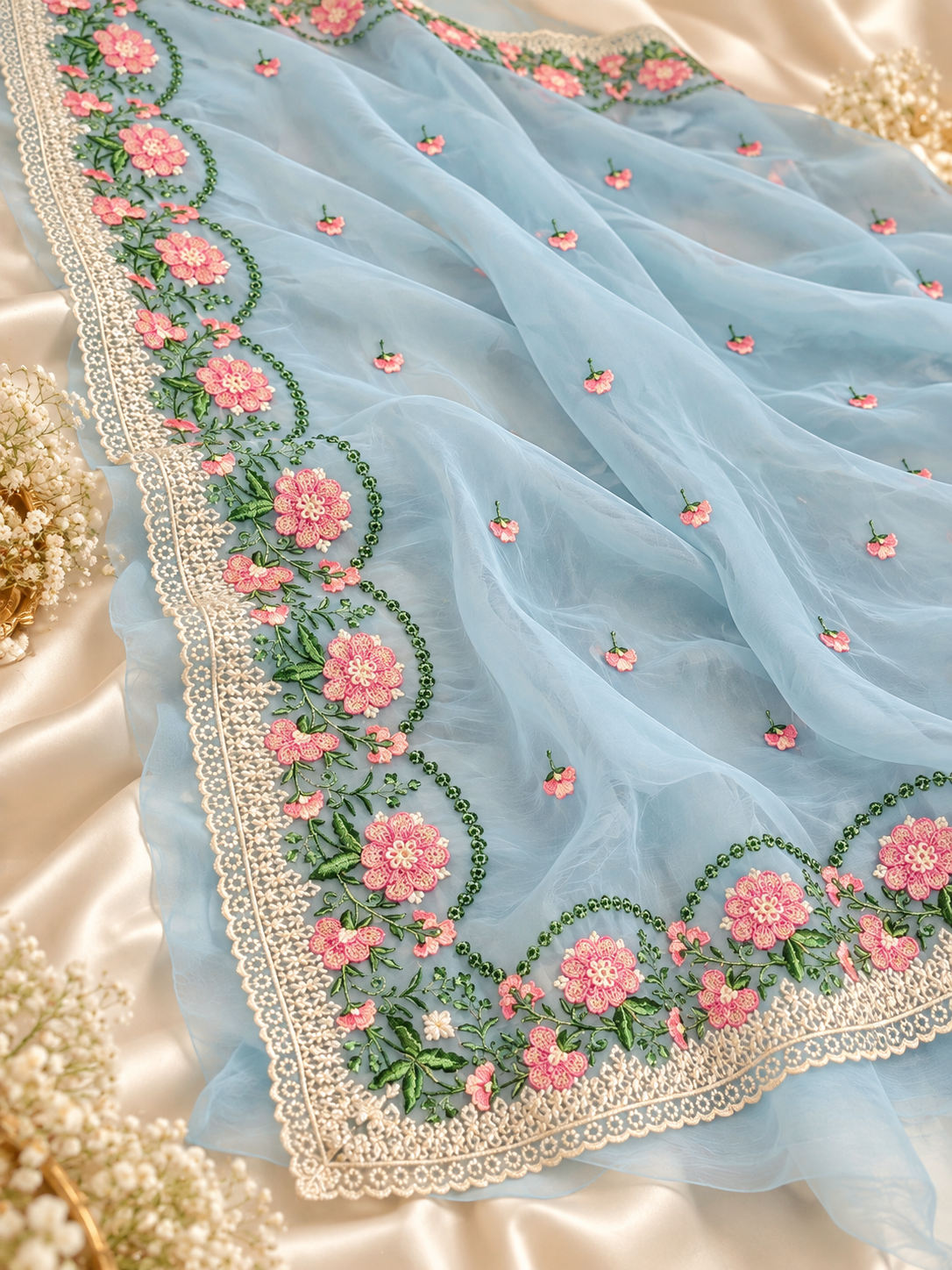 Soft Organza Designer Saree
Elevate - Image 4