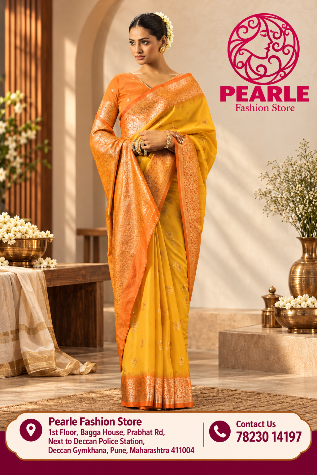 Banarasi Silk Saree – Elegant Traditional Saree for Weddings & Festive Occasions
