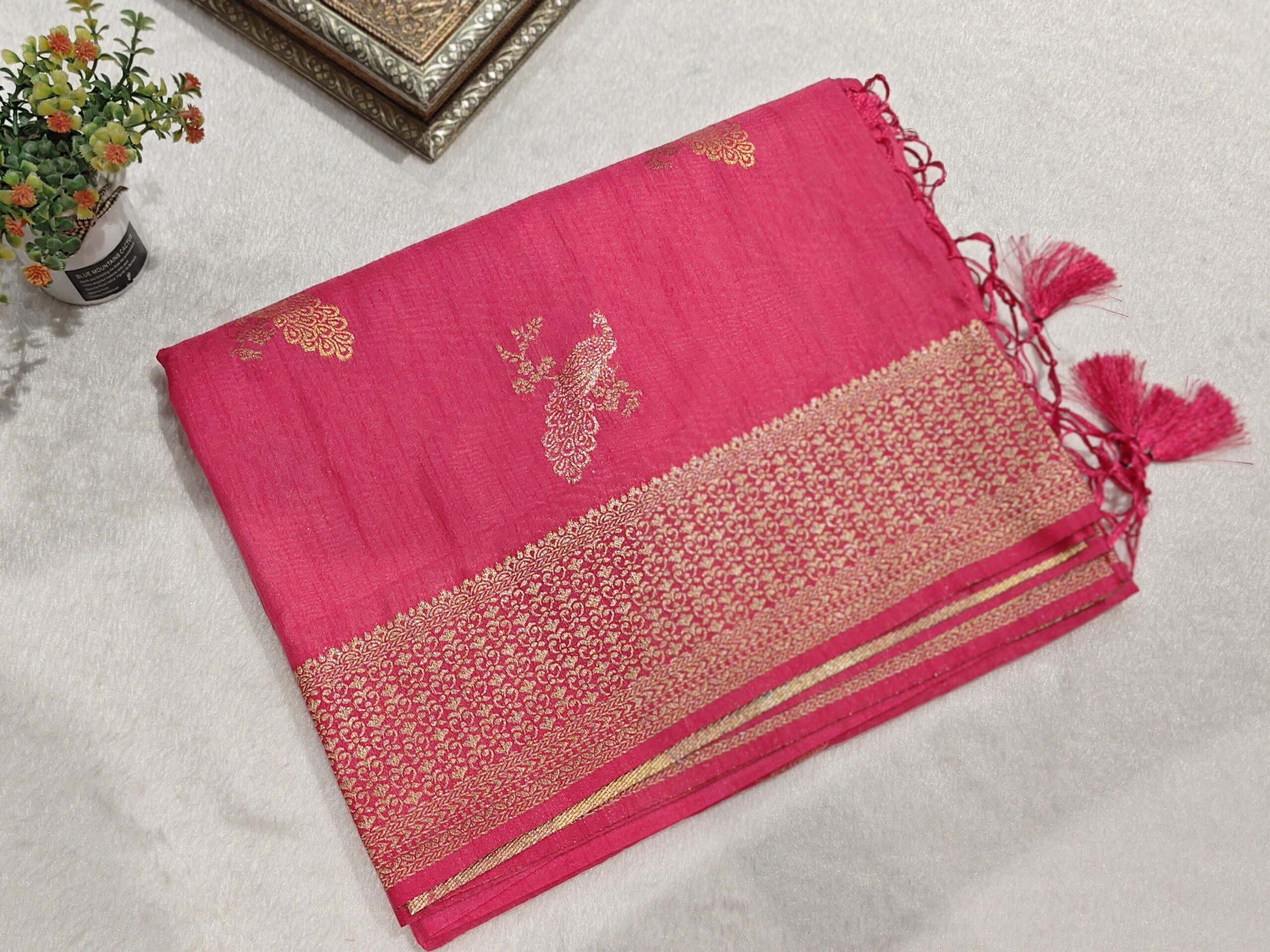 Dola Silk Saree – Elegant Designer Silk Saree