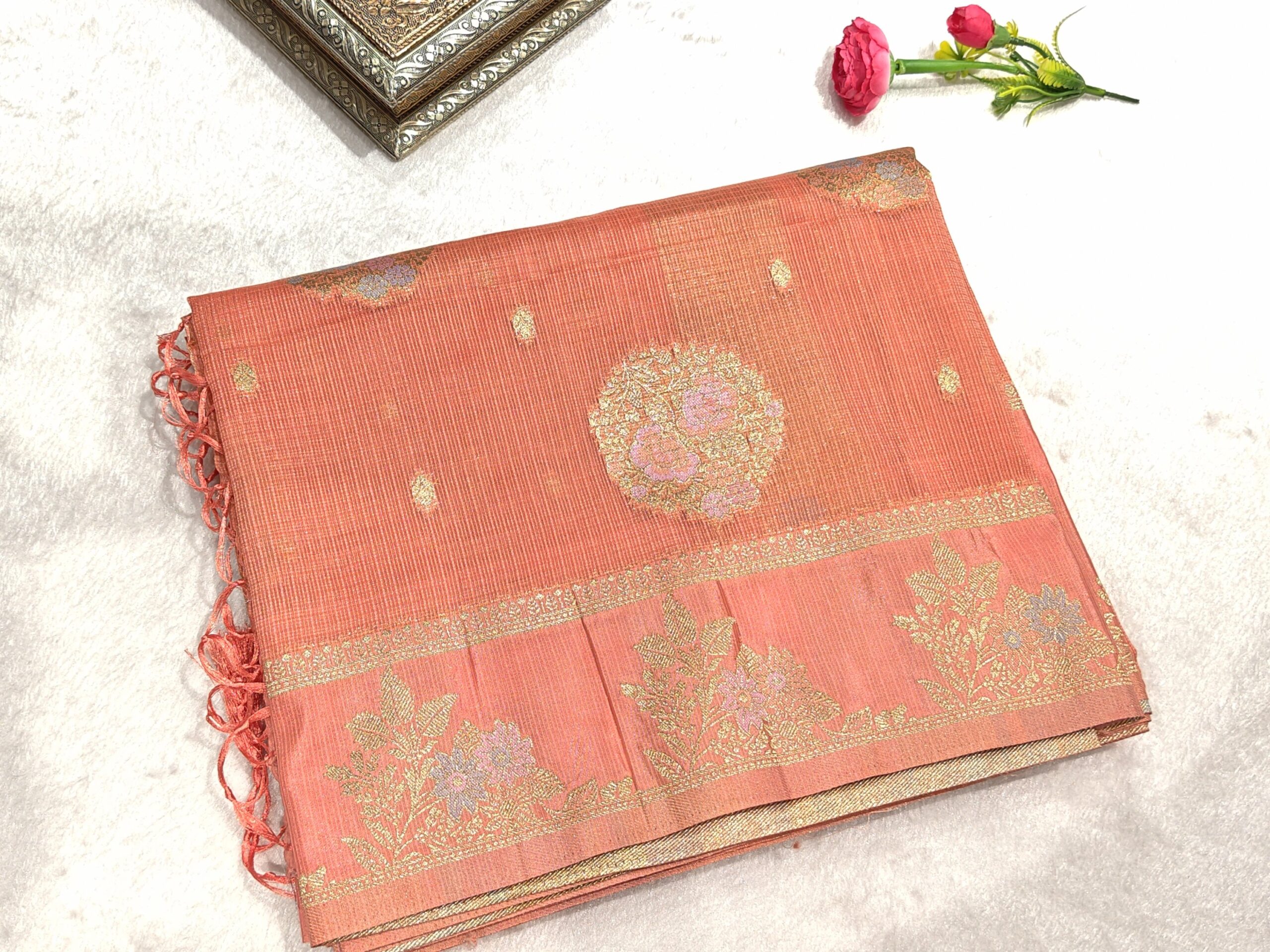 Kora Silk Saree – Elegant Traditional Silk Saree - Image 11