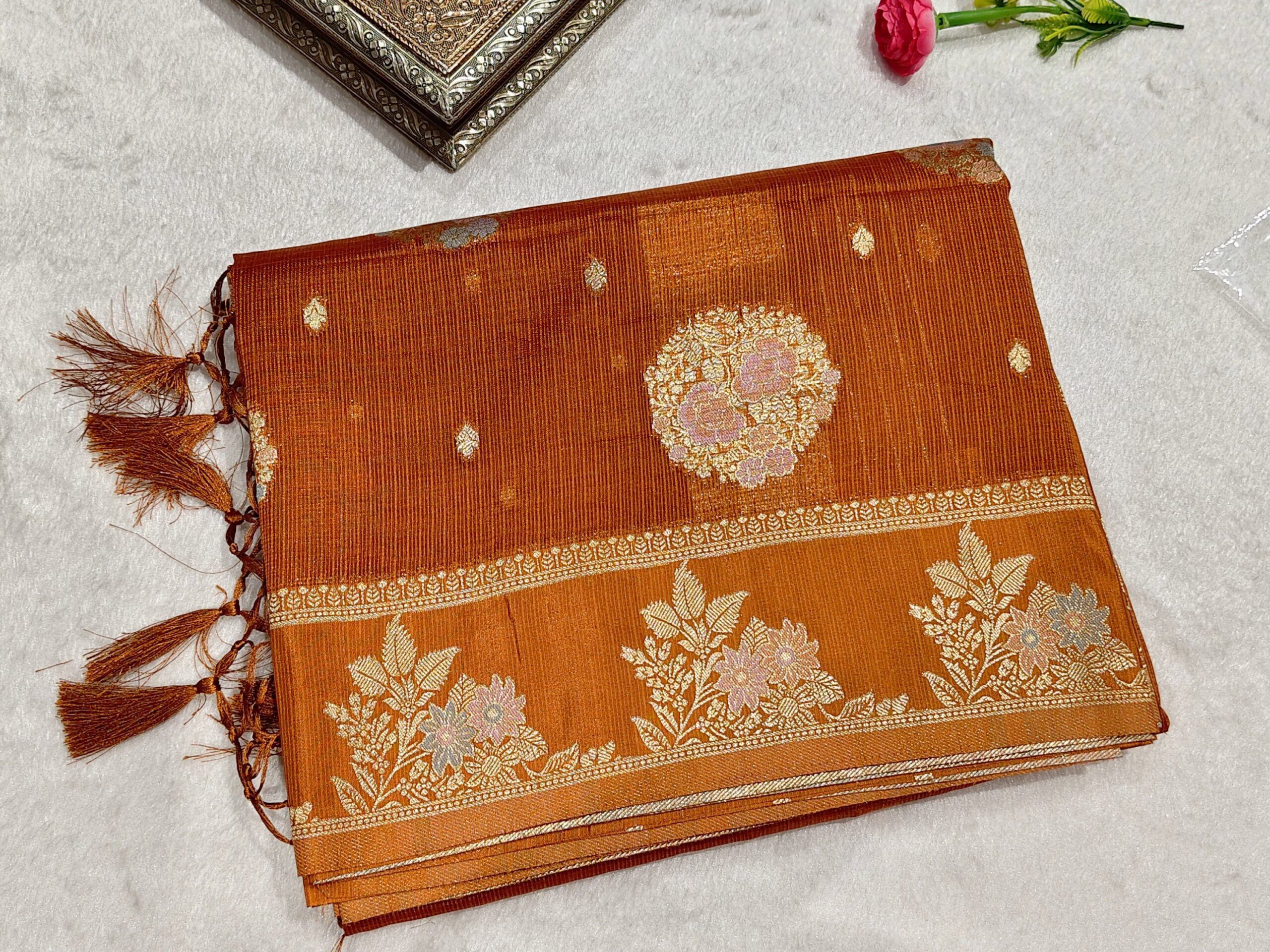 Kora Silk Saree – Elegant Traditional Silk Saree - Image 9
