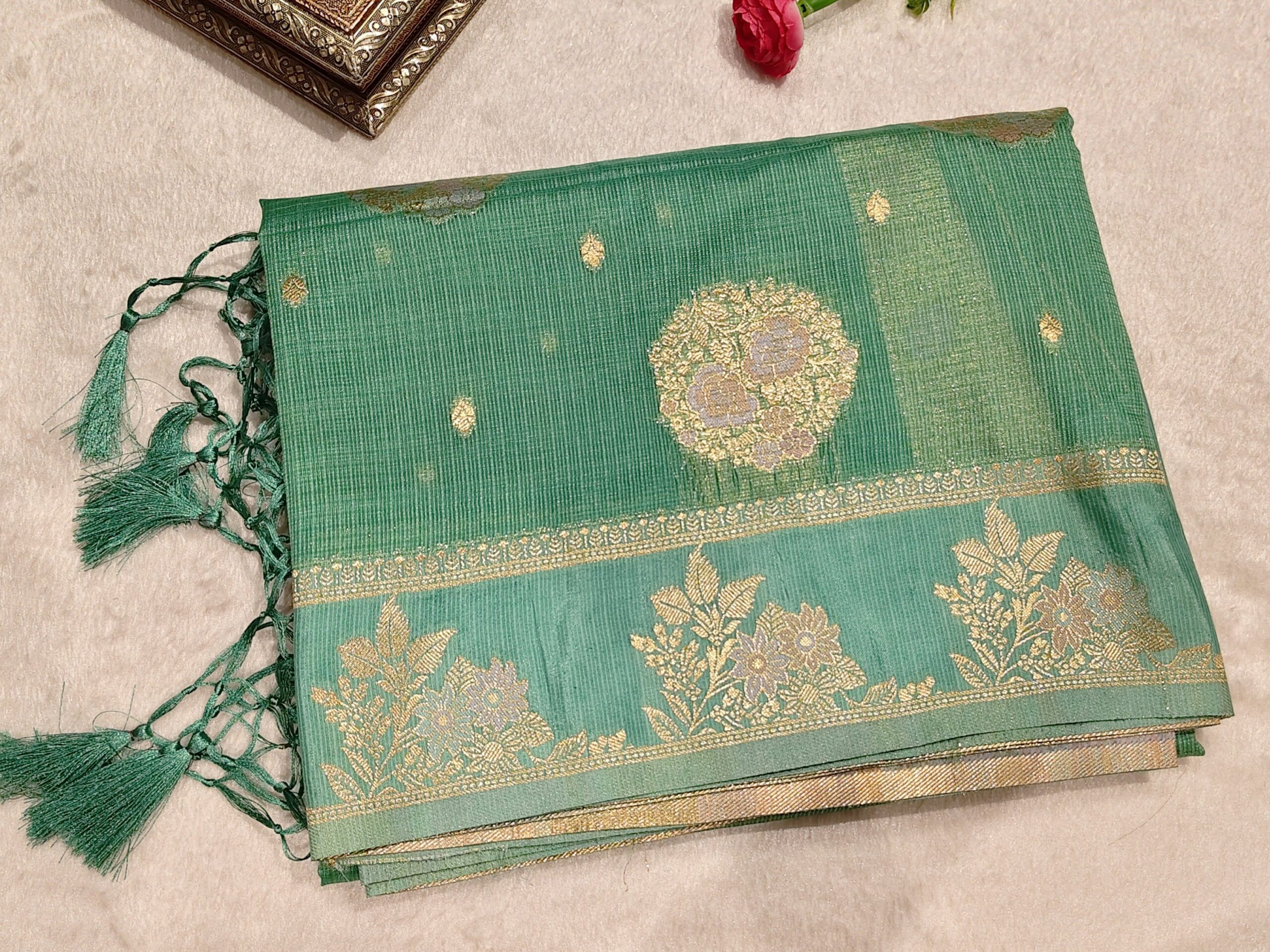 Kora Silk Saree – Elegant Traditional Silk Saree - Image 5