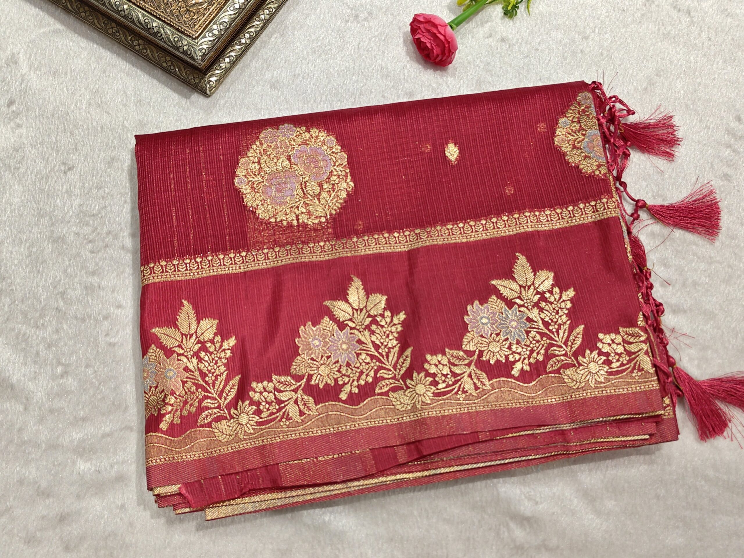 Kora Silk Saree – Elegant Traditional Silk Saree