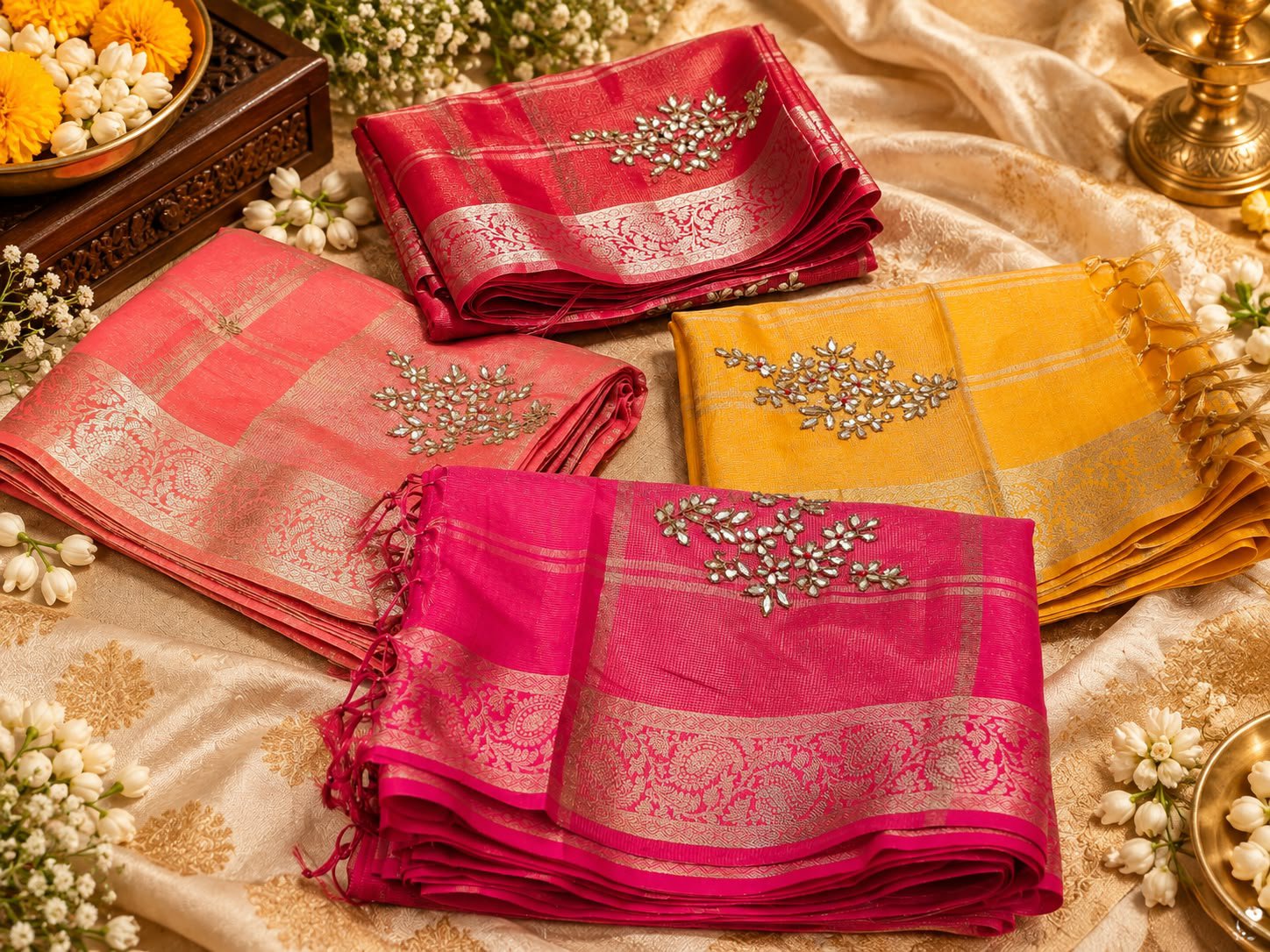 Kora Silk Saree – Elegant Traditional Silk Saree