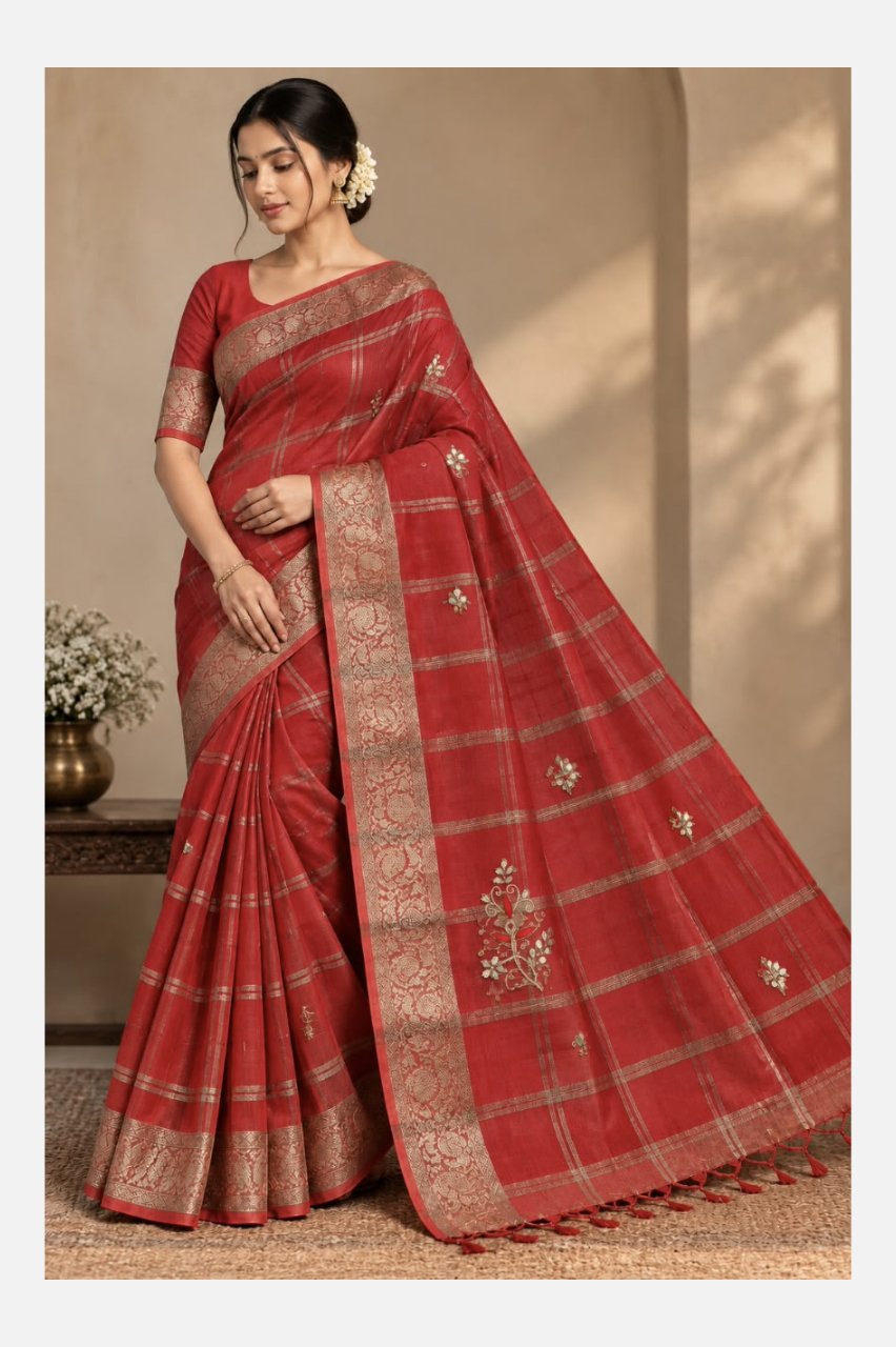 Kora Silk Saree – Elegant Traditional Silk Saree