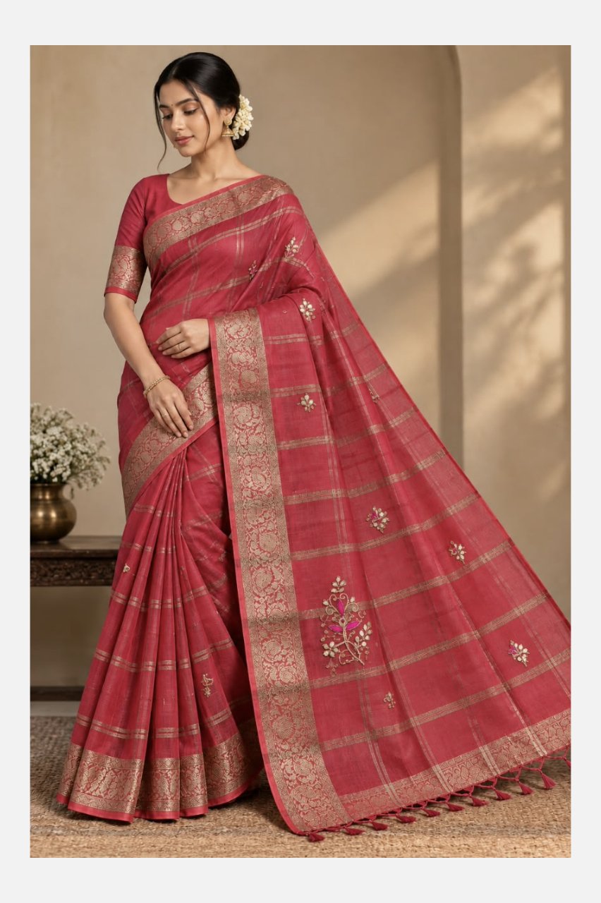 Kora Silk Saree – Elegant Traditional Silk Saree - Image 2