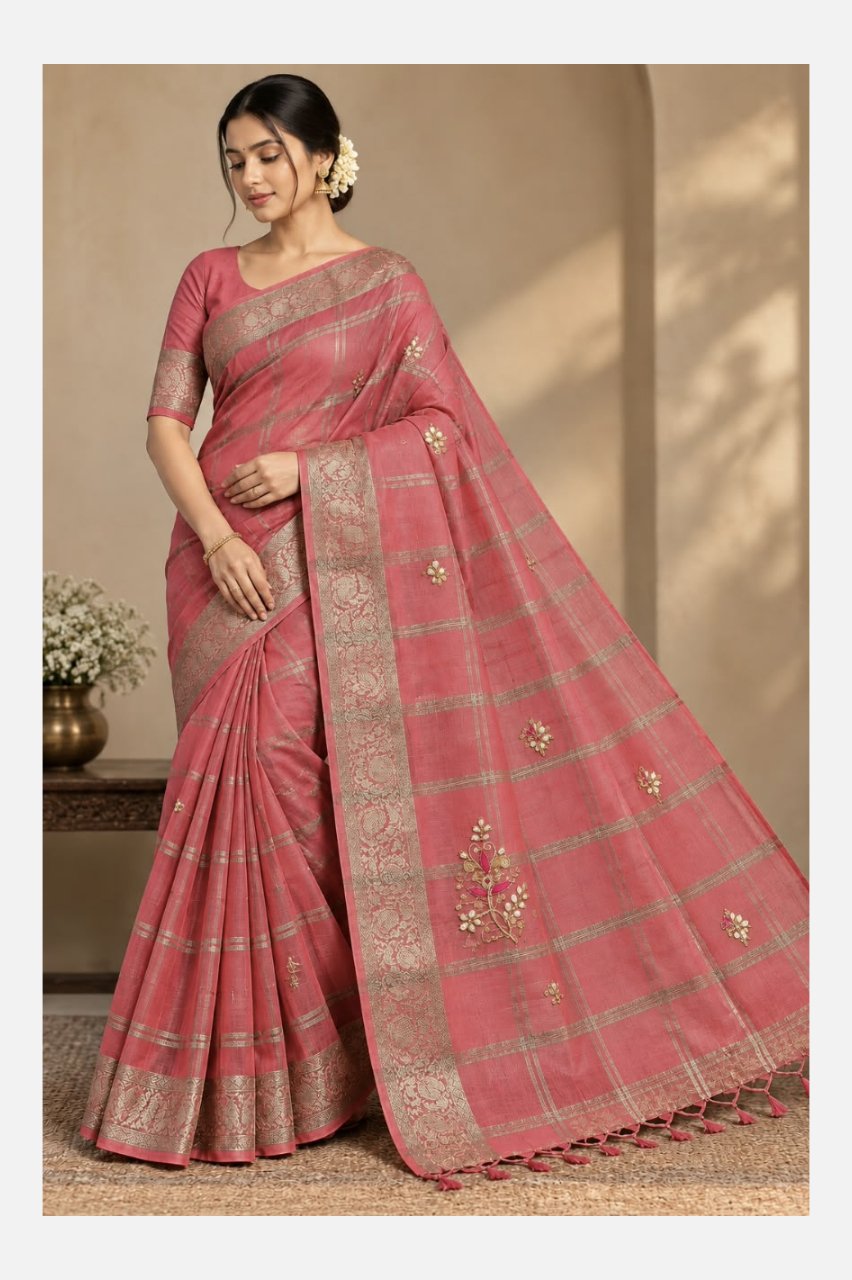 Kora Silk Saree – Elegant Traditional Silk Saree - Image 3