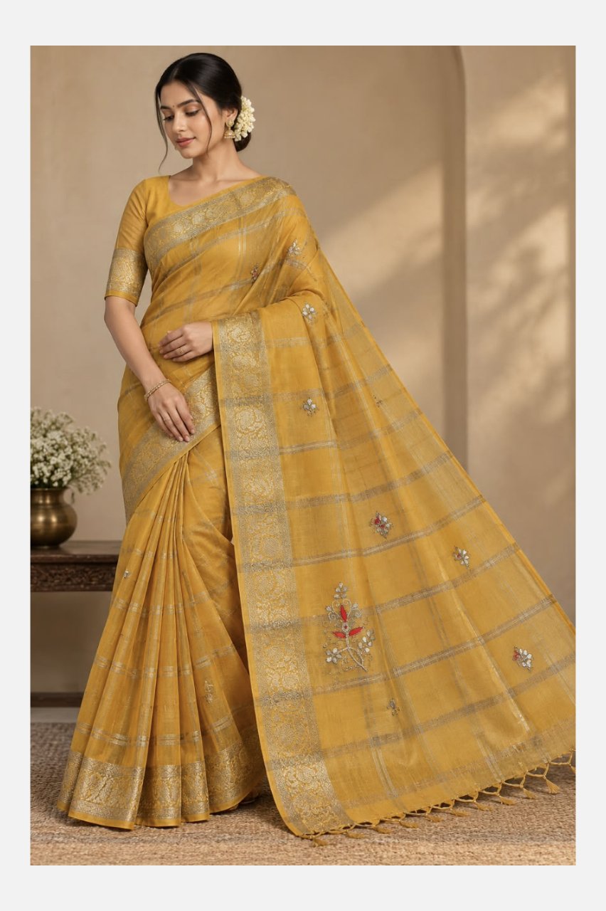 Kora Silk Saree – Elegant Traditional Silk Saree - Image 4