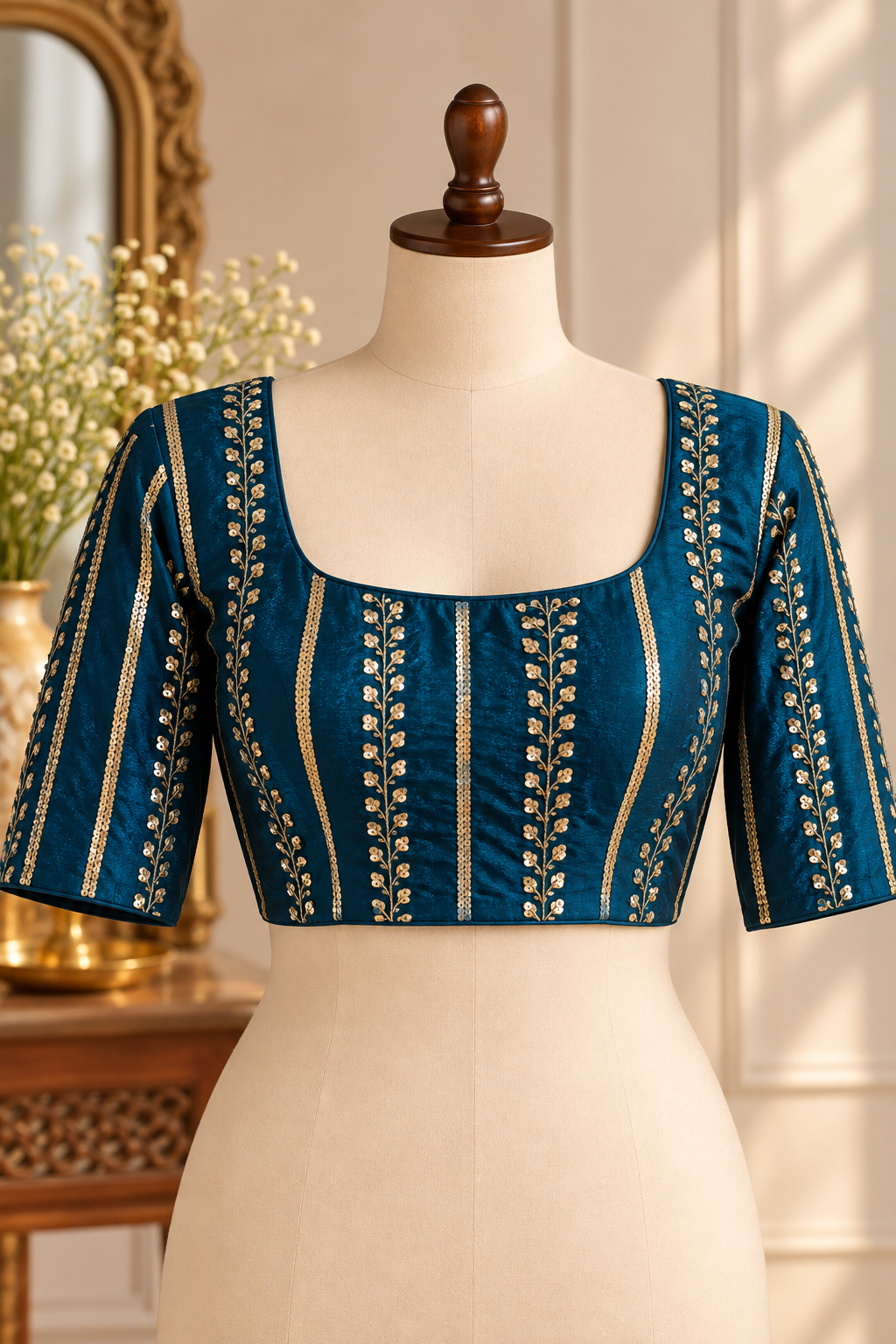 Free Size Blouse – Stylish Ready-to-Wear Designer Blouse - Image 3