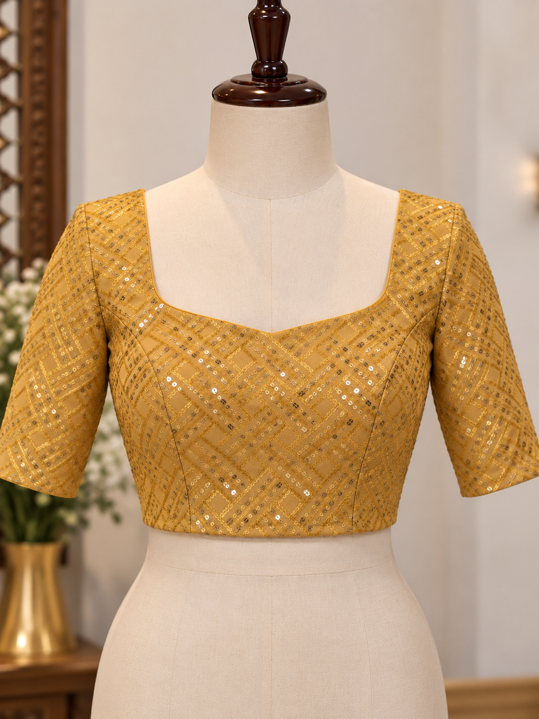 Free Size Blouse – Stylish Ready-to-Wear Designer Blouse - Image 2