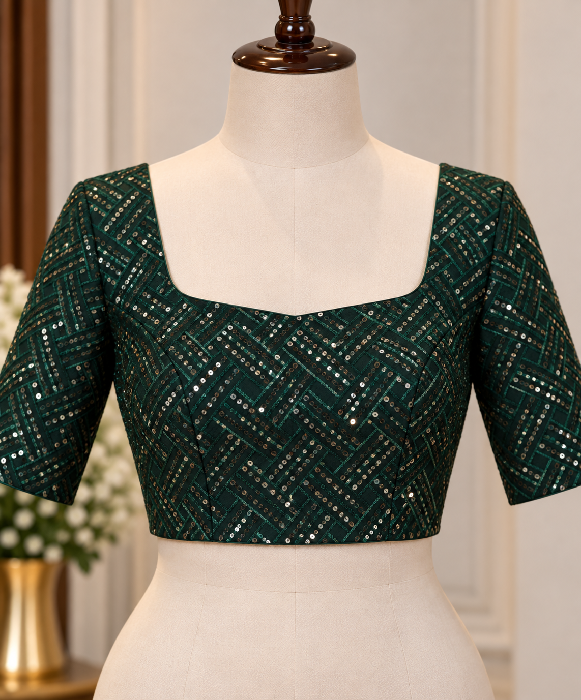 Free Size Blouse – Stylish Ready-to-Wear Designer Blouse - Image 5