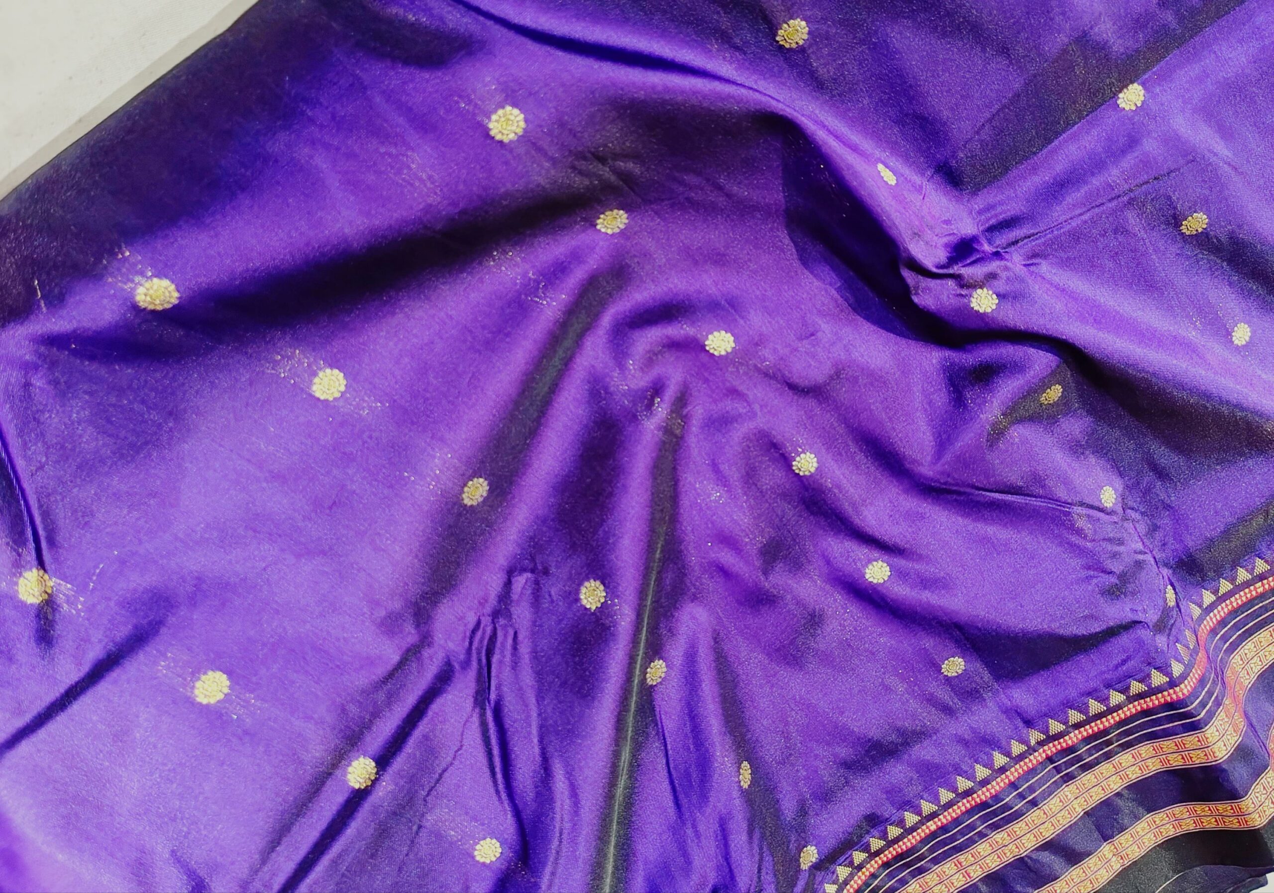 Narayan Peth Silk Saree – Traditional Maharashtrian Elegance - Image 3