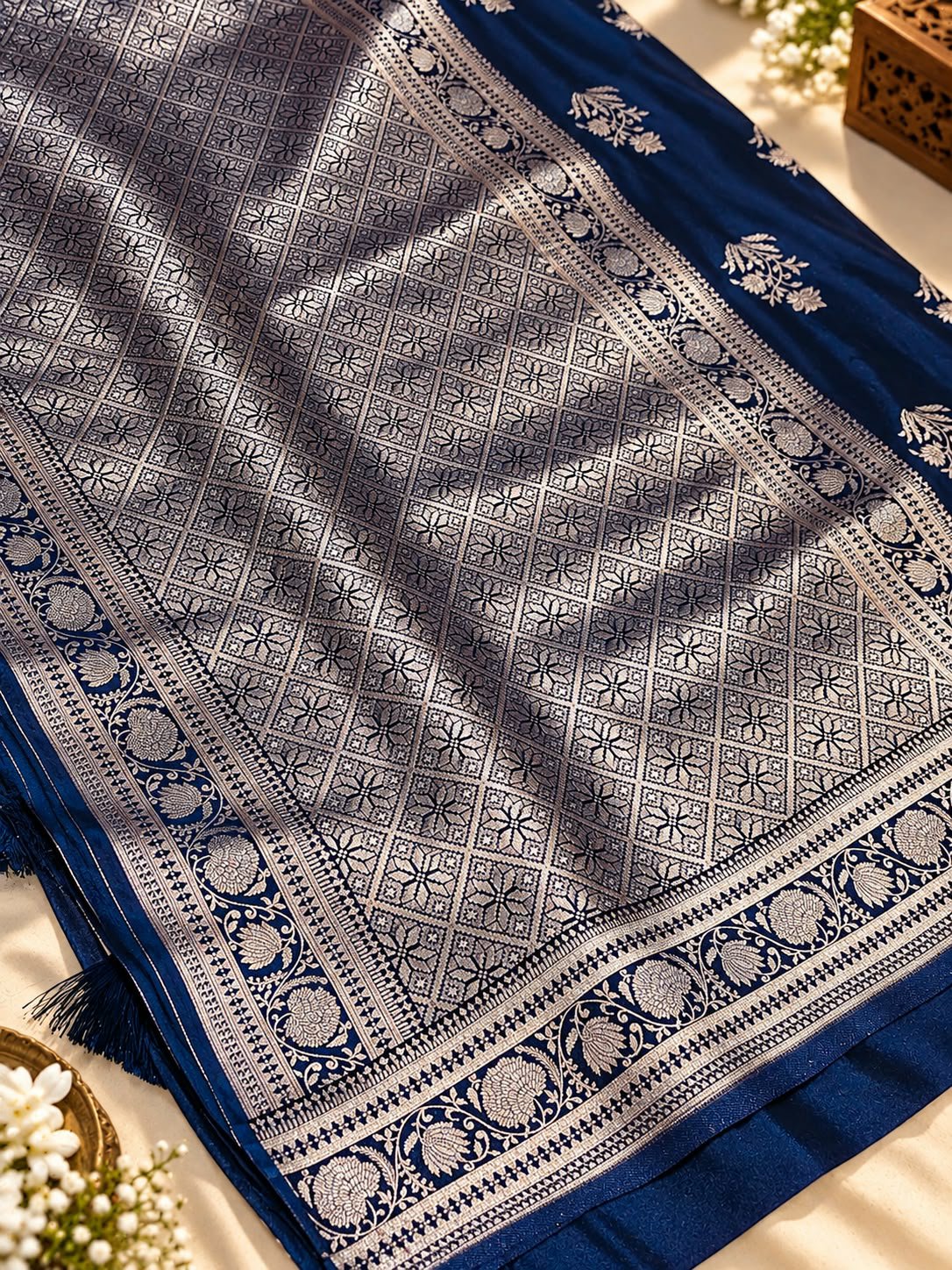 Elegant Dola Silk Saree - Image 3